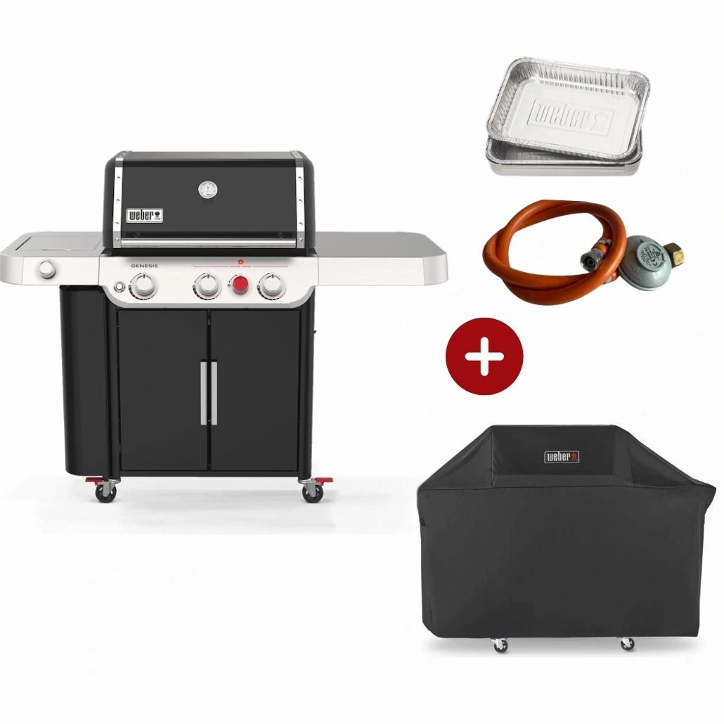 Pro Pack Weber - Gratar pe gaz E-335 - Negru + Regulator.jpg